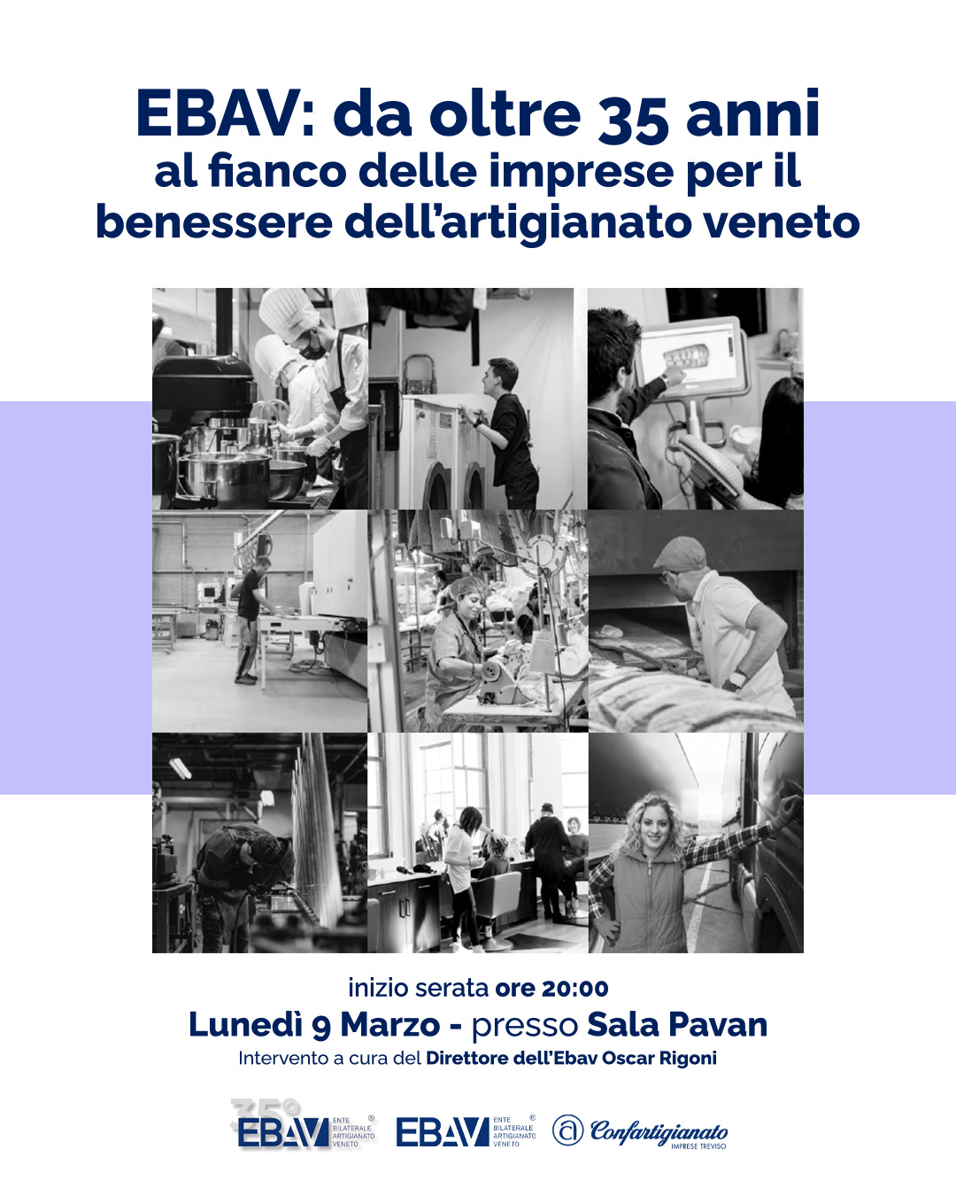 INVITO INCONTRO | EBAV: DA OLTRE 35 ANNI AL FIANCO DELLE IMPRESE PER IL BENESSERE DELL'ARTIGIANATO VENETO