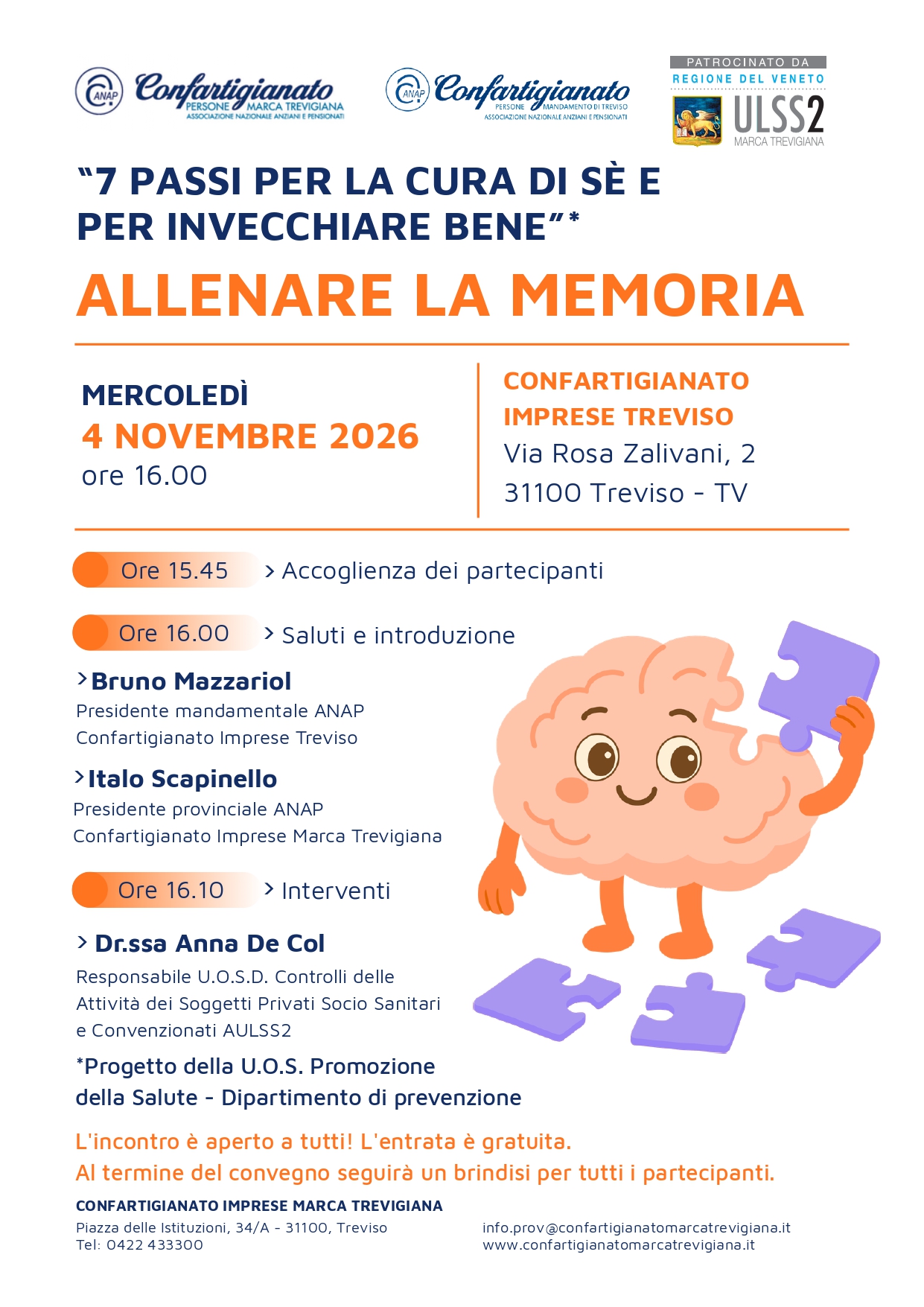 ALLENARE LA MEMORIA